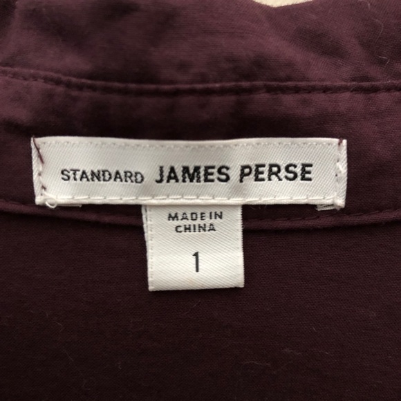 James Perse button down shirt NWOT - Picture 3 of 3